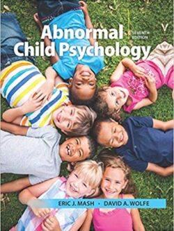 Abnormal Child Psychology (7th Edition) – eBook PDF