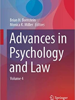 Advances in Psychology and Law: Volume 4 – eBook PDF