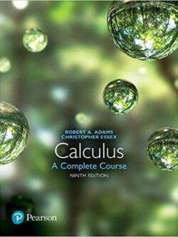 Calculus: A Complete Course (9th Edition) – eBook PDF