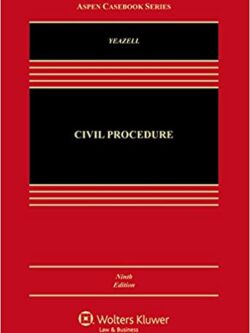 Civil Procedure (9th Edition) – eBook PDF