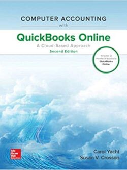 Computer Accounting with QuickBooks Online (2nd edition) – eBook PDF