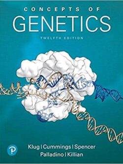 Concepts of Genetics (12th Edition) – eBook PDF