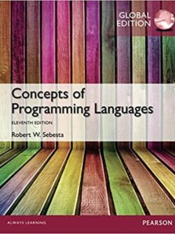 Concepts of Programming Languages (11th Edition) – Global – eBook PDF