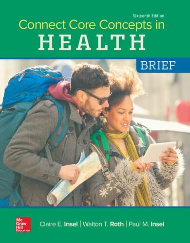 Connect Core Concepts in Health, BRIEF (16th Edition) – eBook PDF