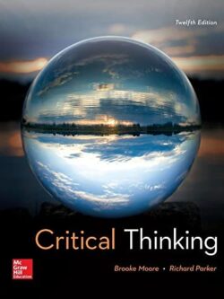 Critical Thinking (12th Edition) –  Moore/Parker – eBook PDF