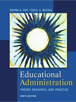 Educational Administration: Theory, Research, and Practice (9th edition) – eBook PDF