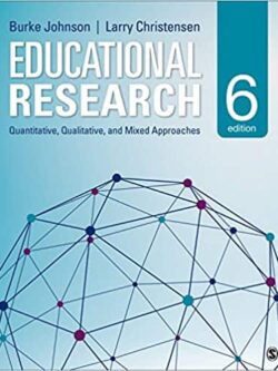 Educational Research: Quantitative, Qualitative, and Mixed Approaches (6th Edition) – eBook PDF