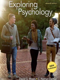 Exploring Psychology 11th Edition by David G. Myers (eBook PDF)