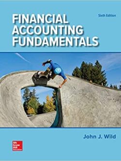 Financial Accounting Fundamentals (6th Edition) – eBook PDF