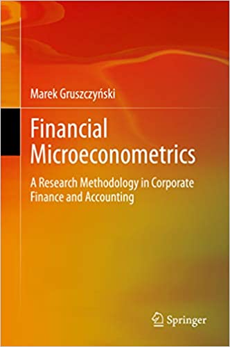 Financial Microeconometrics: A Research Methodology in Corporate Finance and Accounting – eBook PDF