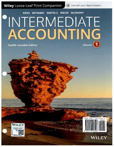 Intermediate Accounting, Volume 1 (12th Canadian Edition) – eBook PDF