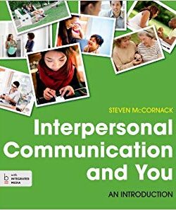 Interpersonal Communication and You: An Introduction – eBook PDF