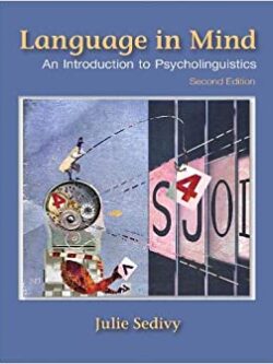 Language in Mind: An Introduction to Psycholinguistics (2nd Edition) – eBook PDF