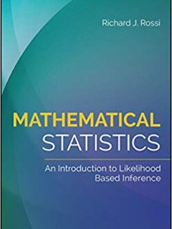 Mathematical Statistics: An Introduction to Likelihood Based Inference – eBook PDF