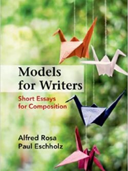 Models for Writers: Short Essays for Composition (12th Edition) – eBook PDF