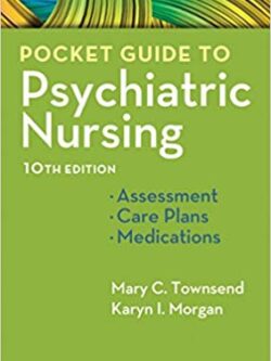 Pocket Guide to Psychiatric Nursing (10th Edition) – eBook PDF