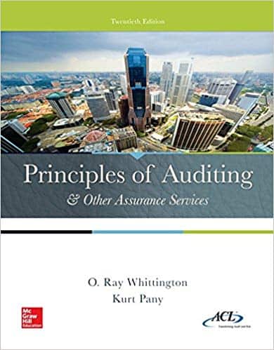 Principles of Auditing & Other Assurance Services (20th Edition) – eBook PDF