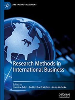 Research Methods in International Business – eBook PDF