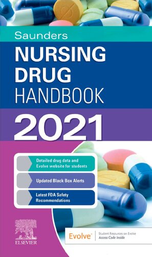 Saunders Nursing Drug Handbook 2021 – eBook PDF