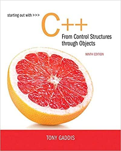 Starting Out with C++ from Control Structures to Objects (9th Edition) – eBook PDF