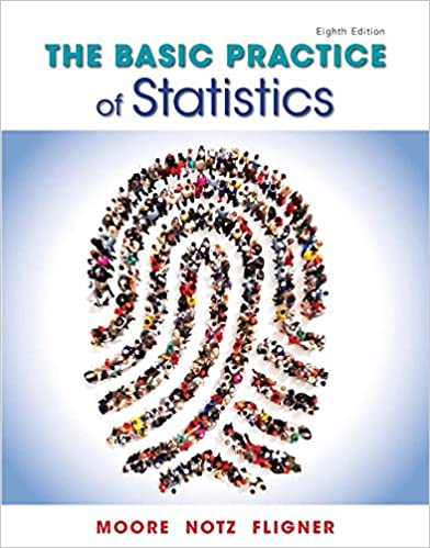 The Basic Practice of Statistics 8th Edition, ISBN-13: 978-1319042578