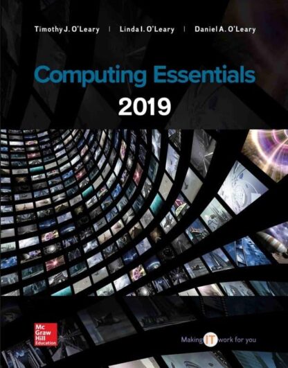 Computing Essentials 2019 (27th Edition) – eBook PDF