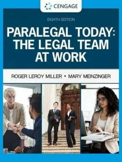 Paralegal Today: The Legal Team at Work (8th Edition) – PDF