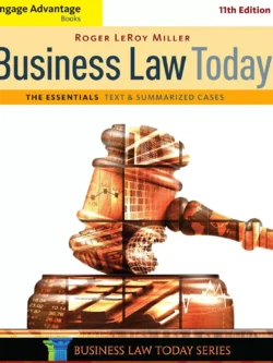 Business Law Today, The Essentials (11th Edition) – PDF