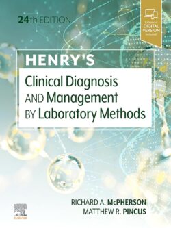 Henry's Clinical Diagnosis and Management by Laboratory Methods (24th Edition) – eBook PDF